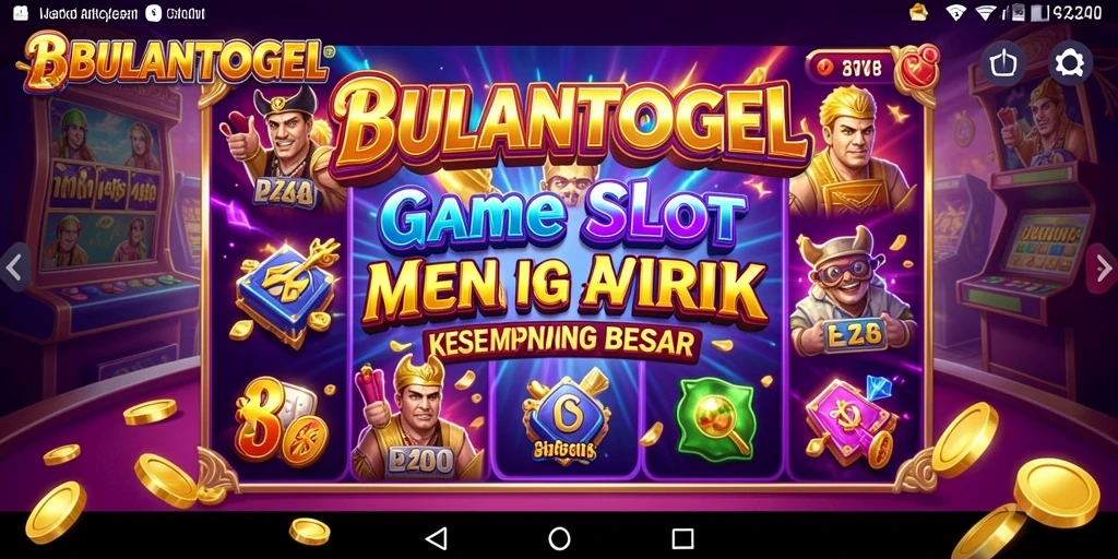 Screenshot gameplay <strong>BULANTOGEL</strong> menampilkan slot yang mengasyikkan.