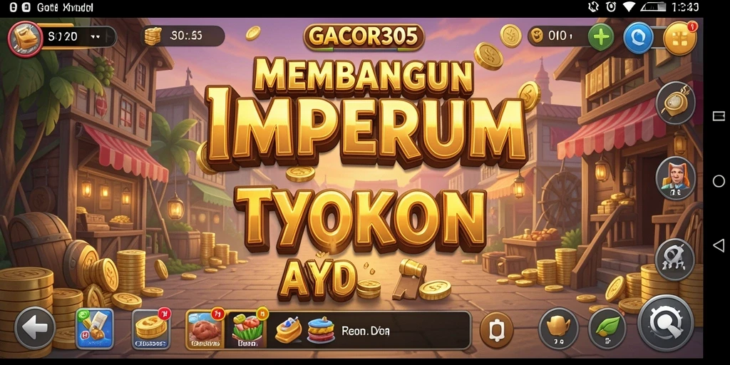 Tampilan antarmuka GACOR305 dengan pengalaman gameplay Tycoon yang seru.