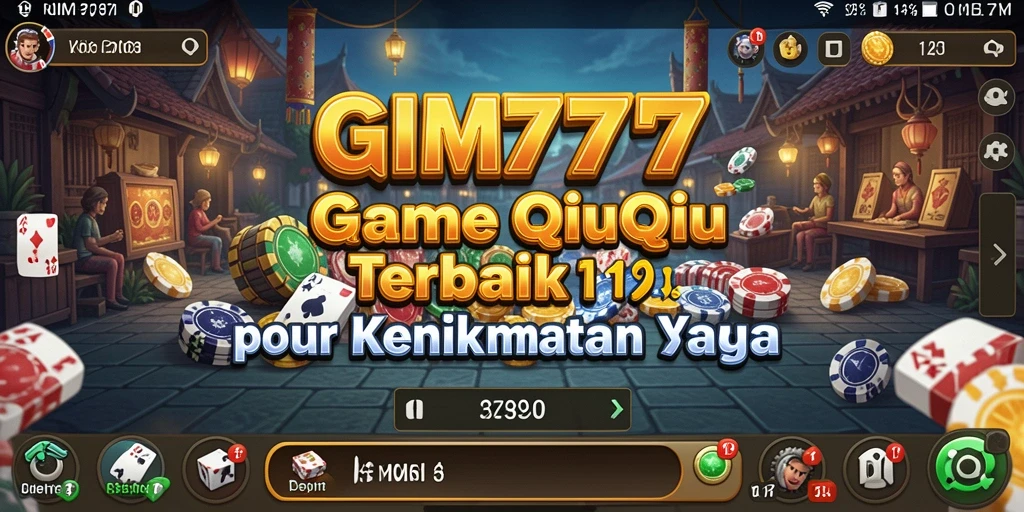 Tampilan gameplay QiuQiu yang menarik dan penuh strategi.