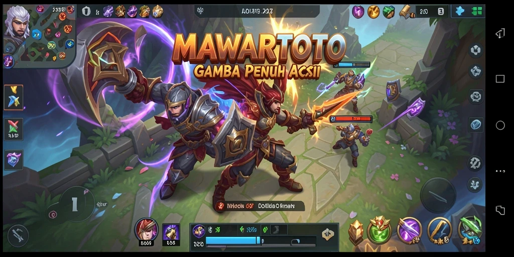Tampilan gameplay intens dari MAWARTOTO yang memikat.