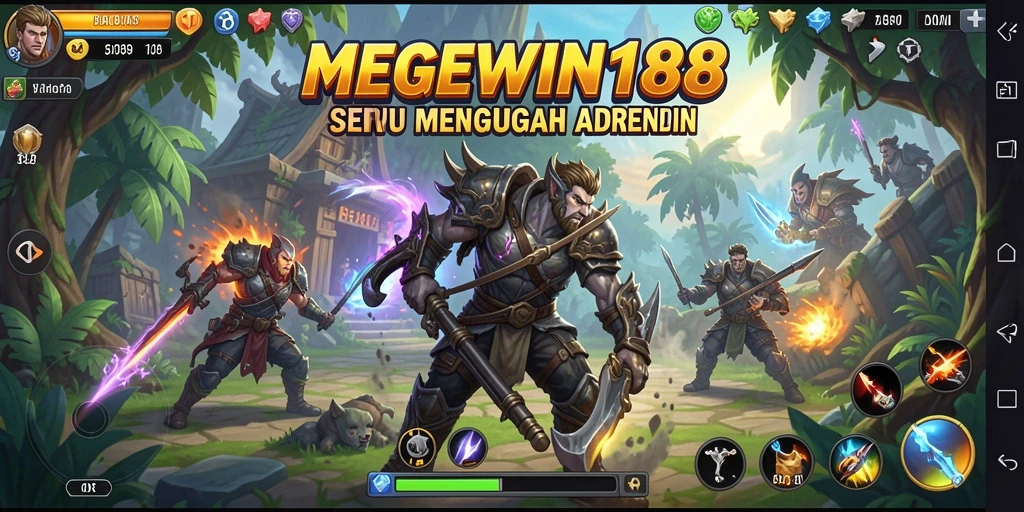 Gameplay seru dan penuh petualangan di MEGEWIN188.