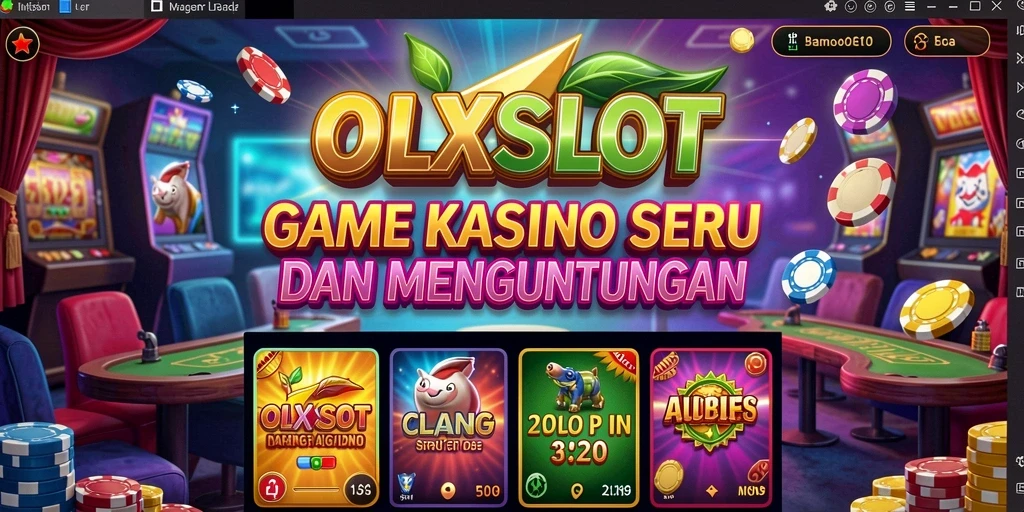 Gameplay OLXSLOT dengan slot yang menarik dan bonus menggiurkan.