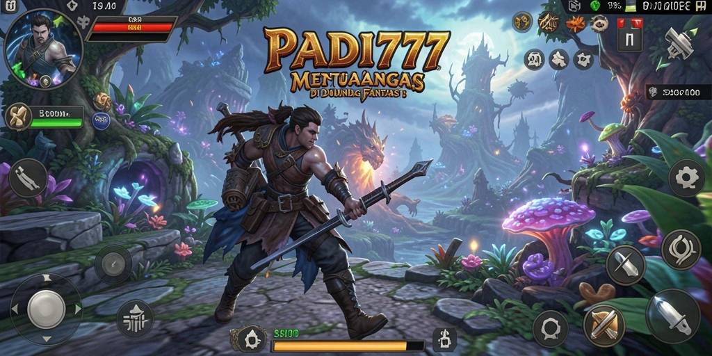 Tampilan gameplay PADI777 yang seru dan menegangkan dalam dunia petualangan.